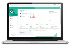 PetPond Dashboard example